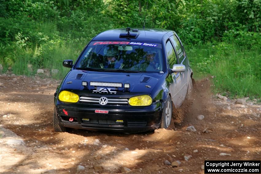 Chase Blakely / Mike Callaway VW GTI on SS5, Chainsaw Junksin.