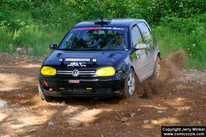 Chase Blakely / Mike Callaway VW GTI on SS5, Chainsaw Junksin.