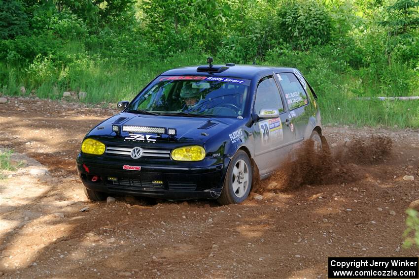 Chase Blakely / Mike Callaway VW GTI on SS5, Chainsaw Junksin.
