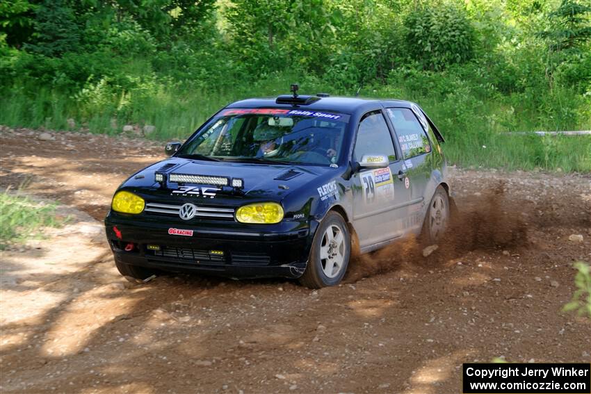 Chase Blakely / Mike Callaway VW GTI on SS5, Chainsaw Junksin.