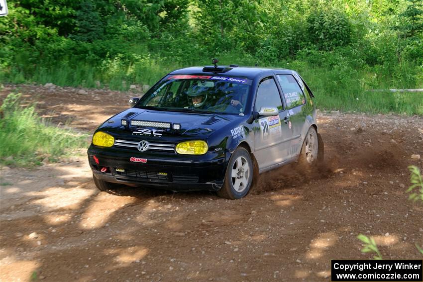 Chase Blakely / Mike Callaway VW GTI on SS5, Chainsaw Junksin.