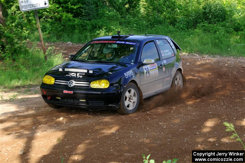 Chase Blakely / Mike Callaway VW GTI on SS5, Chainsaw Junksin.