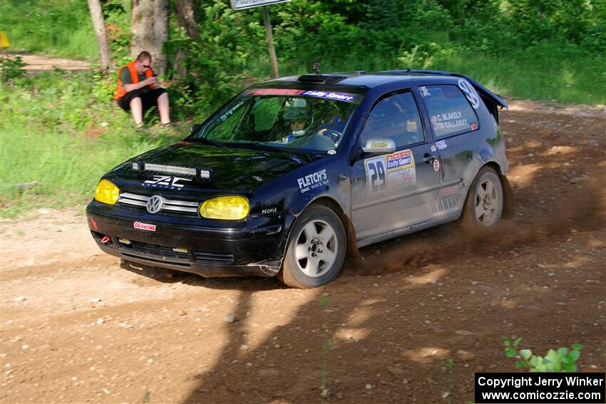 Chase Blakely / Mike Callaway VW GTI on SS5, Chainsaw Junksin.