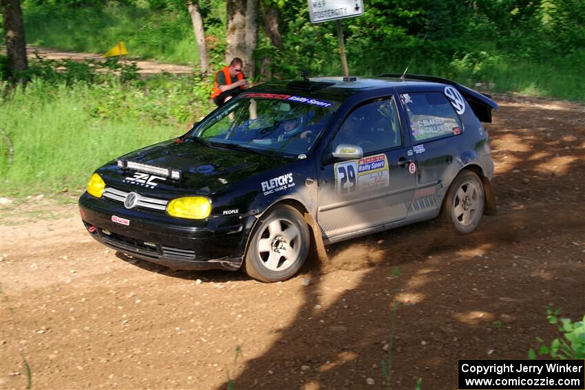 Chase Blakely / Mike Callaway VW GTI on SS5, Chainsaw Junksin.