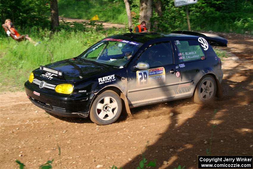 Chase Blakely / Mike Callaway VW GTI on SS5, Chainsaw Junksin.