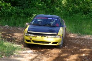 Eli Goethel / Max Sutton Mitsubishi Eclipse on SS5, Chainsaw Junksin.