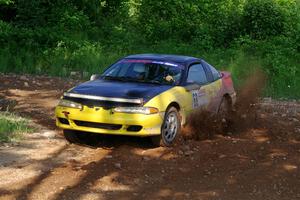 Eli Goethel / Max Sutton Mitsubishi Eclipse on SS5, Chainsaw Junksin.