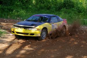 Eli Goethel / Max Sutton Mitsubishi Eclipse on SS5, Chainsaw Junksin.