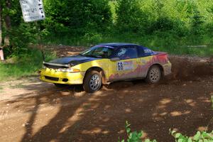 Eli Goethel / Max Sutton Mitsubishi Eclipse on SS5, Chainsaw Junksin.