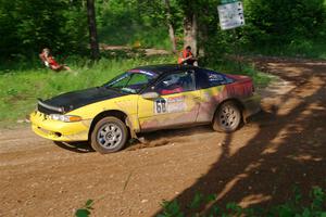 Eli Goethel / Max Sutton Mitsubishi Eclipse on SS5, Chainsaw Junksin.