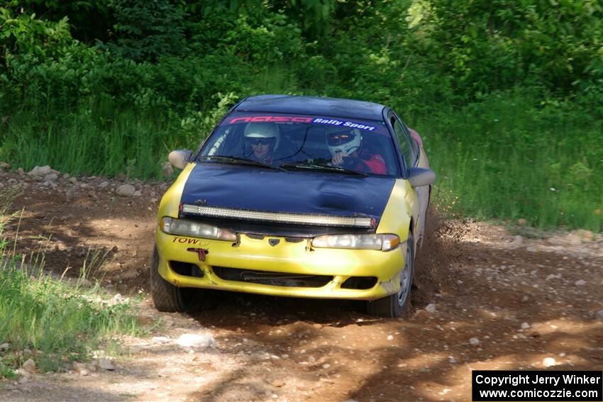 Eli Goethel / Max Sutton Mitsubishi Eclipse on SS5, Chainsaw Junksin.