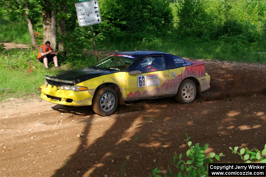 Eli Goethel / Max Sutton Mitsubishi Eclipse on SS5, Chainsaw Junksin.