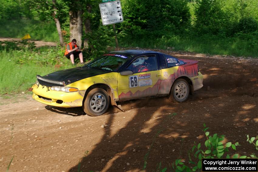 Eli Goethel / Max Sutton Mitsubishi Eclipse on SS5, Chainsaw Junksin.