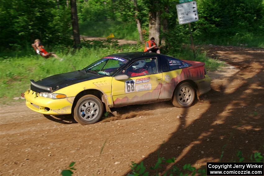 Eli Goethel / Max Sutton Mitsubishi Eclipse on SS5, Chainsaw Junksin.
