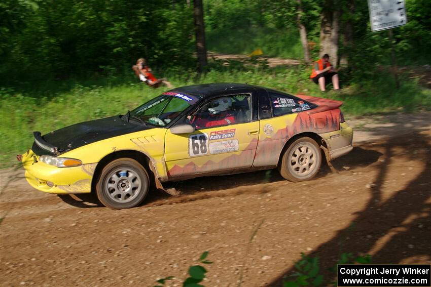 Eli Goethel / Max Sutton Mitsubishi Eclipse on SS5, Chainsaw Junksin.