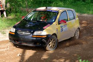 James Walker / Yannis Burnell Chevy Aveo on SS5, Chainsaw Junksin.
