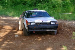 Eric Anderson / Taylor Haelterman Toyota Celica GTS on SS5, Chainsaw Junksin.