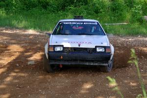 Eric Anderson / Taylor Haelterman Toyota Celica GTS on SS5, Chainsaw Junksin.