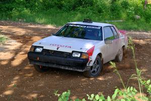 Eric Anderson / Taylor Haelterman Toyota Celica GTS on SS5, Chainsaw Junksin.