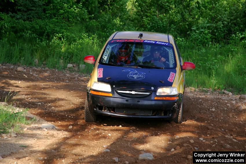 James Walker / Yannis Burnell Chevy Aveo on SS5, Chainsaw Junksin.