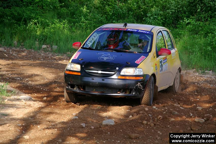 James Walker / Yannis Burnell Chevy Aveo on SS5, Chainsaw Junksin.