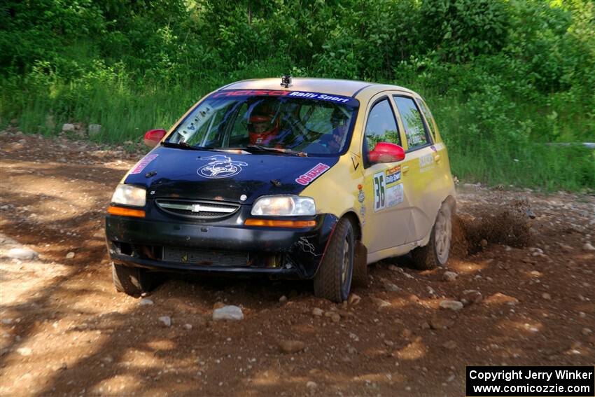 James Walker / Yannis Burnell Chevy Aveo on SS5, Chainsaw Junksin.