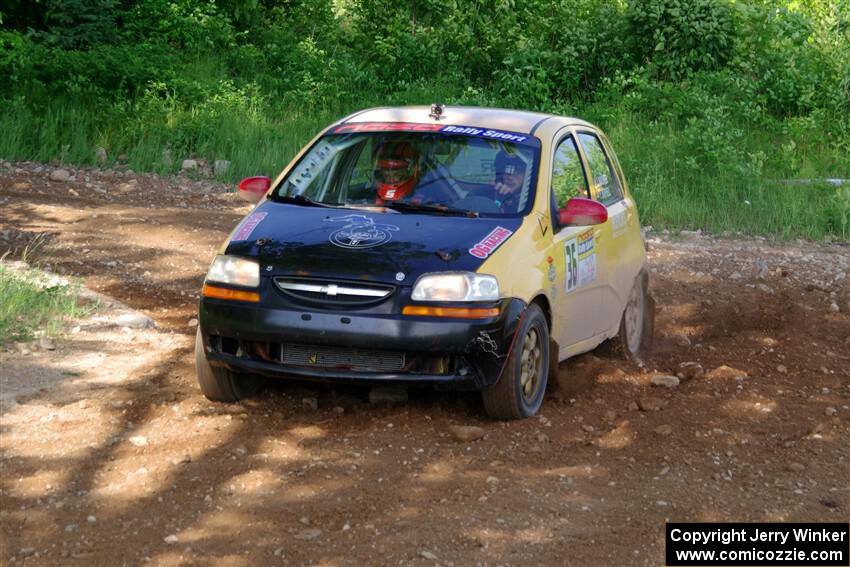 James Walker / Yannis Burnell Chevy Aveo on SS5, Chainsaw Junksin.