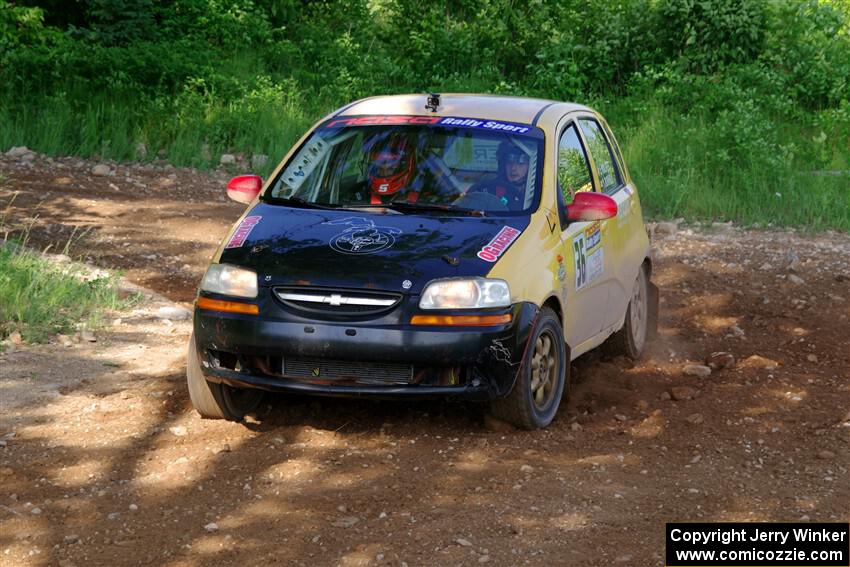 James Walker / Yannis Burnell Chevy Aveo on SS5, Chainsaw Junksin.