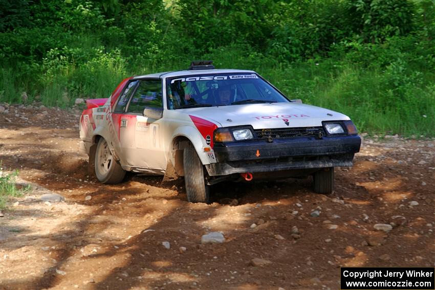 Eric Anderson / Taylor Haelterman Toyota Celica GTS on SS5, Chainsaw Junksin.