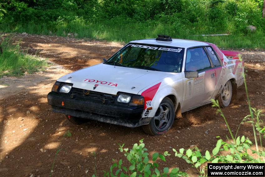Eric Anderson / Taylor Haelterman Toyota Celica GTS on SS5, Chainsaw Junksin.