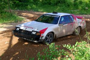 Eric Anderson / Taylor Haelterman Toyota Celica GTS on SS5, Chainsaw Junksin.