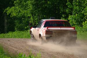 Eric Anderson / Taylor Haelterman Toyota Celica GTS on SS5, Chainsaw Junksin.