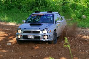 Noah Jacobson / Nathan Vance Subaru WRX on SS5, Chainsaw Junksin.