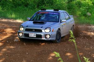 Noah Jacobson / Nathan Vance Subaru WRX on SS5, Chainsaw Junksin.