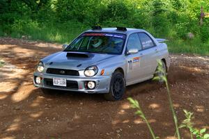 Noah Jacobson / Nathan Vance Subaru WRX on SS5, Chainsaw Junksin.