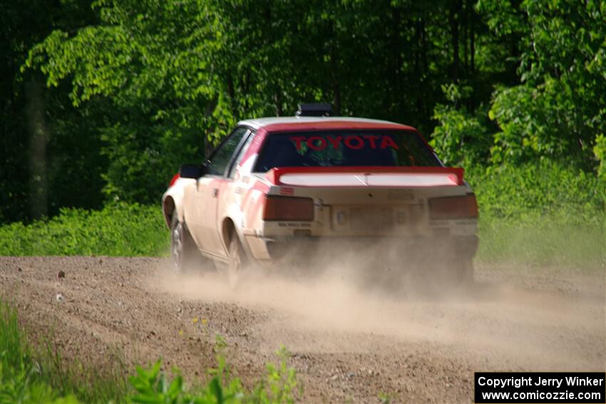 Eric Anderson / Taylor Haelterman Toyota Celica GTS on SS5, Chainsaw Junksin.