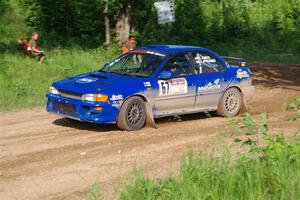 Connor Himes / Elliot Prusi Subaru Impreza on SS5, Chainsaw Junksin.