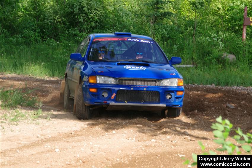 Connor Himes / Elliot Prusi Subaru Impreza on SS5, Chainsaw Junksin.