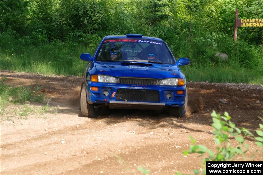 Connor Himes / Elliot Prusi Subaru Impreza on SS5, Chainsaw Junksin.