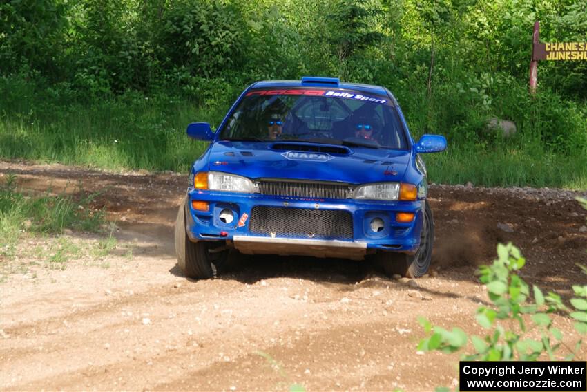 Connor Himes / Elliot Prusi Subaru Impreza on SS5, Chainsaw Junksin.