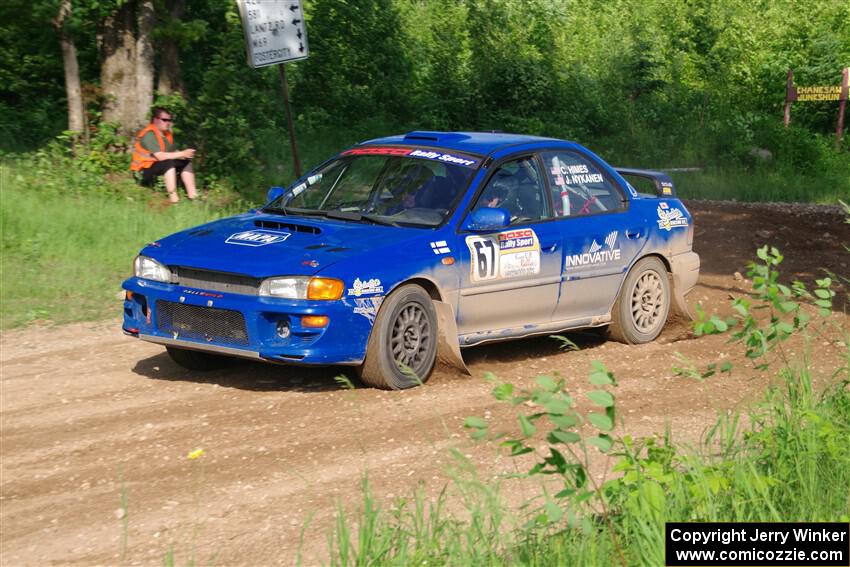 Connor Himes / Elliot Prusi Subaru Impreza on SS5, Chainsaw Junksin.