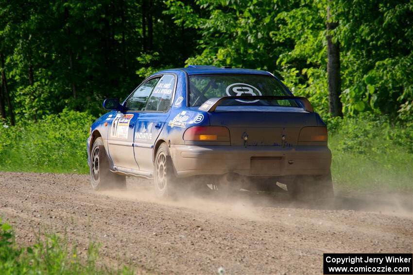 Connor Himes / Elliot Prusi Subaru Impreza on SS5, Chainsaw Junksin.