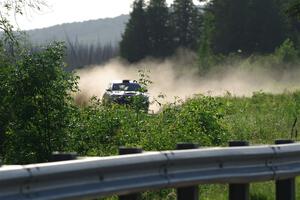 Silas Himes / Rubin Hatfield Subaru WRX STi on SS6, Camp 3 South.