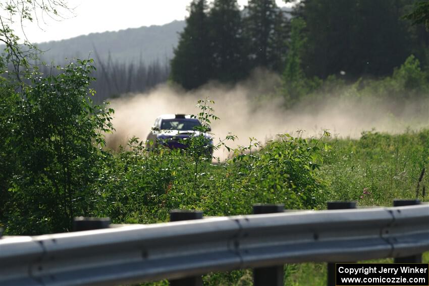Silas Himes / Rubin Hatfield Subaru WRX STi on SS6, Camp 3 South.