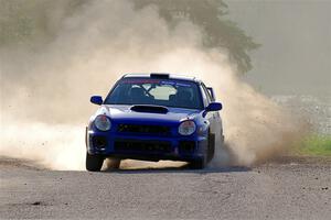 Jimmy Pelizzari / Bryce Proseus Subaru WRX on SS6, Camp 3 South.