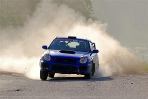 Jimmy Pelizzari / Bryce Proseus Subaru WRX on SS6, Camp 3 South.