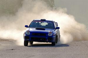 Jimmy Pelizzari / Bryce Proseus Subaru WRX on SS6, Camp 3 South.
