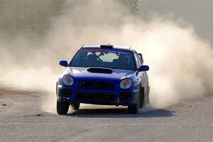 Jimmy Pelizzari / Bryce Proseus Subaru WRX on SS6, Camp 3 South.