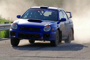 Jimmy Pelizzari / Bryce Proseus Subaru WRX on SS6, Camp 3 South.