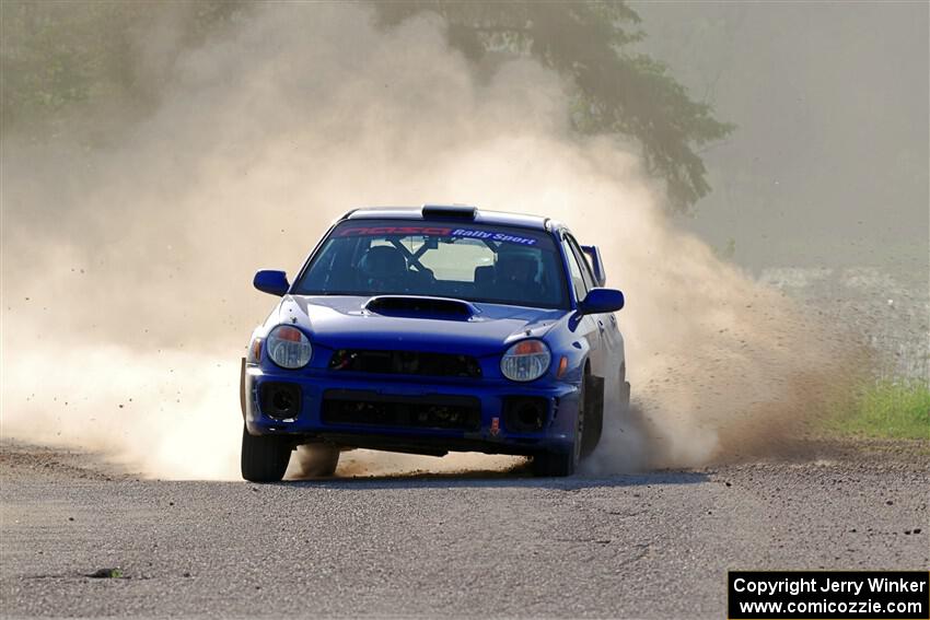 Jimmy Pelizzari / Bryce Proseus Subaru WRX on SS6, Camp 3 South.